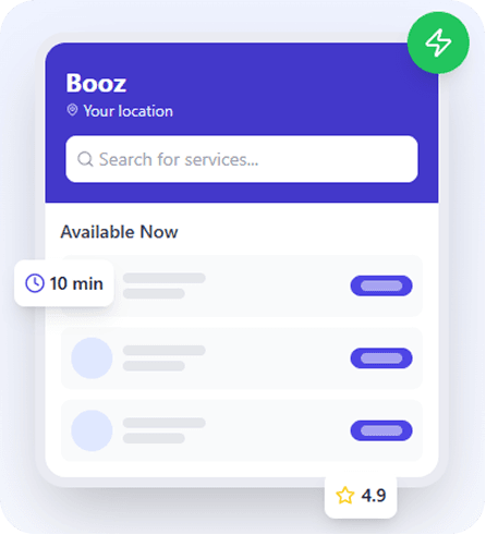 Service at your fingertips
